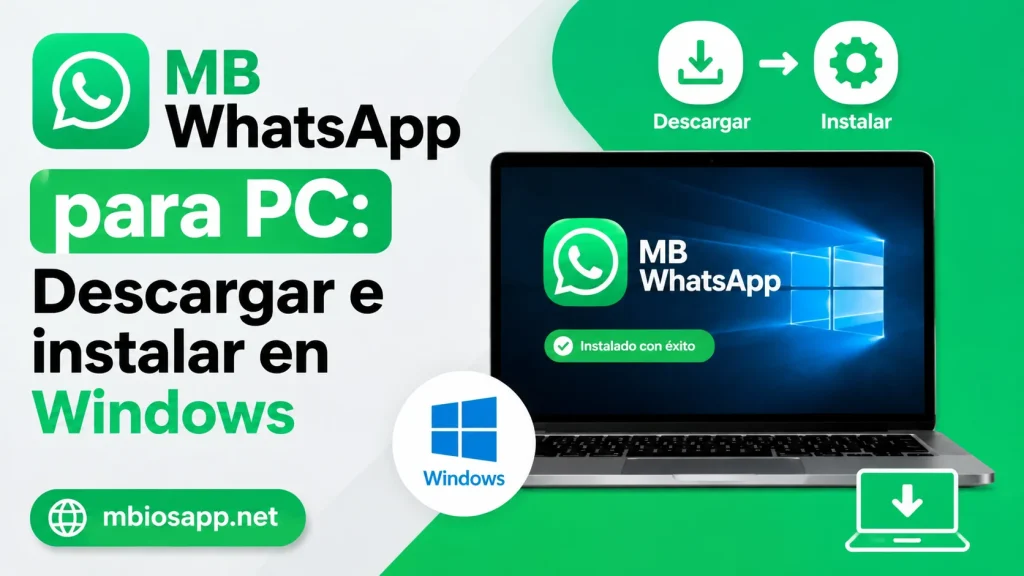 MB WhatsApp para PC Descargar e instalar en Windows